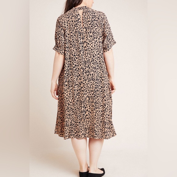 Anthropologie Mackenzie Mock Neck Tunic Dress 🤎 - Picture 2 of 7